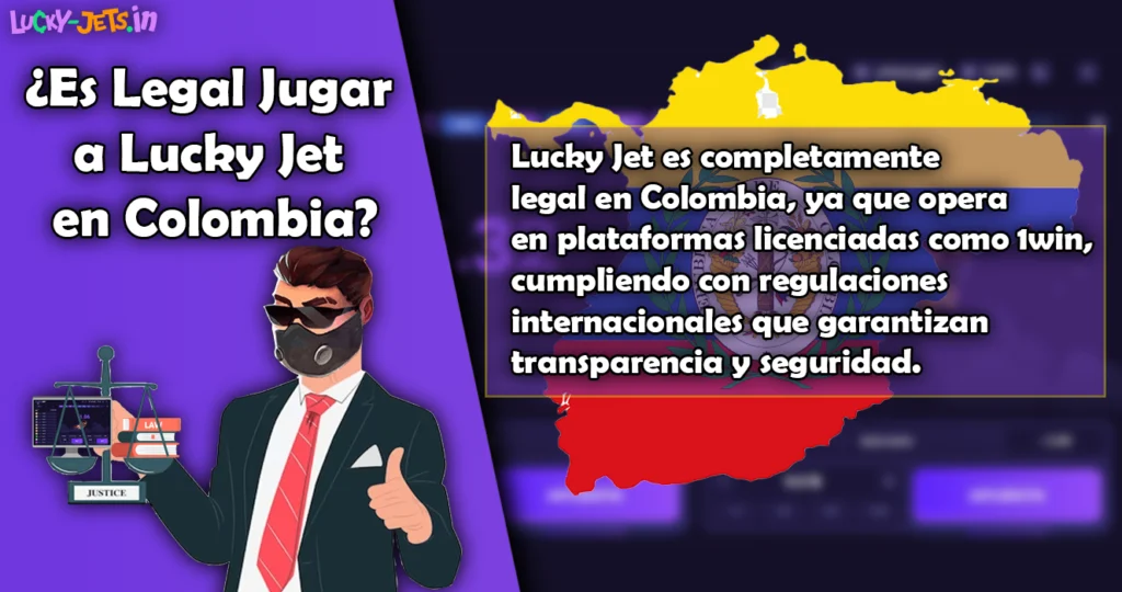 ¿Es Legal Jugar a Lucky Jet en Colombia? ⚖️